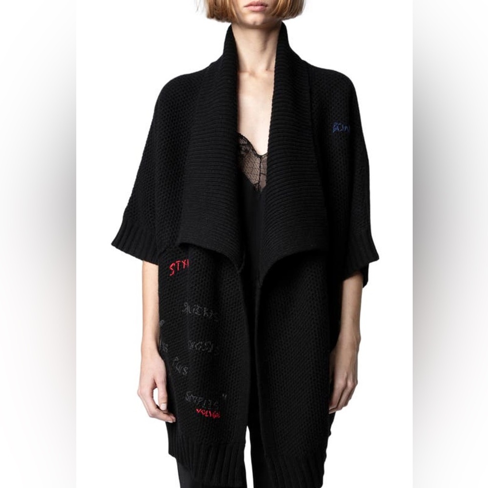 Zadig & Voltaire West Cashmere Coat Cardigan XS/S